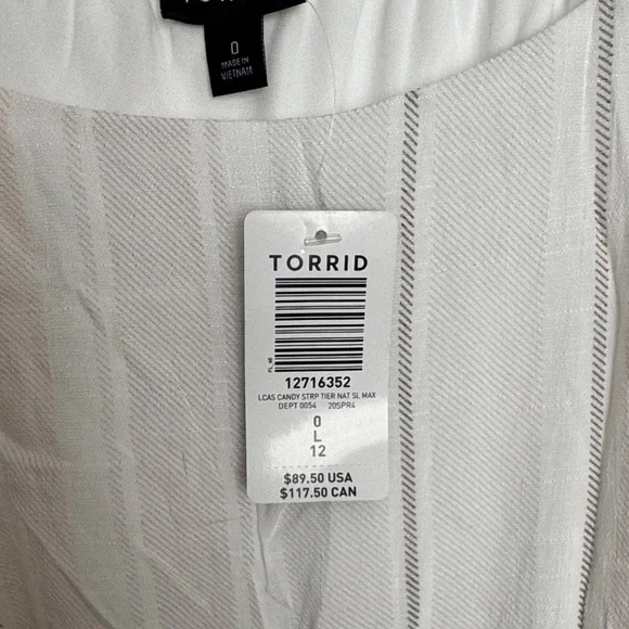 Torrid White Maxi Dress - Picture 8 of 8